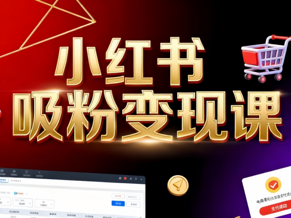 《小红书吸粉变现》当天变现不是梦!揭秘小红书吸粉变现的财富密码